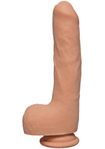 Load image into Gallery viewer, The D Uncut D Ultraskyn Dildo with Balls - Vanilla - 9in
