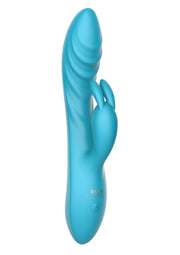 The Full Silicone Rabbit - Blue