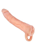 Load image into Gallery viewer, The Great Extender 2 In 1 Extender and Masturbator - Vanilla - 9in
