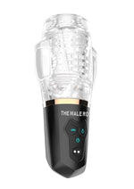 Load image into Gallery viewer, The Male Rose 2 Rechargeable Sucking Masturbator - Black/Clear