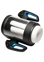 Load image into Gallery viewer, The Milker Cyber Milker Stroking and Vibrating Rechargeable Masturbator - General Orifice - Black