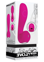 Load image into Gallery viewer, The Note Silicone Rechargeable Vibrator - Pink
