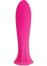 Load image into Gallery viewer, The Queen Rechargeable Silicone Vibrator - Pink
