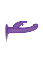 Load image into Gallery viewer, The G-Spot Rotating Rabbit Peg Rechargeable Silicone Vibrator
