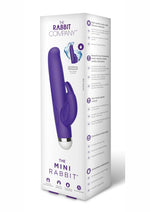 Load image into Gallery viewer, The Mini Rabbit Rechargeable Silicone Vibrator - Purple - Small

