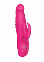 Load image into Gallery viewer, The Rabbit Company The Mini Thrusting Rabbit Rechargeable Silicone Vibrator - Pink
