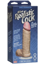 Load image into Gallery viewer, The Realistic Cock Dildo - Vanilla - 8in
