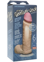 Load image into Gallery viewer, The Realistic Cock Ultraskyn Dildo - Vanilla - 6in
