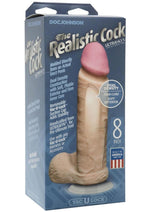 Load image into Gallery viewer, The Realistic Cock Ultraskyn Dildo - Vanilla - 8in
