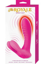 Load image into Gallery viewer, The Royal Bunny Heat Rechargeable Silicone Warming G-Spot Vibrator - Pink