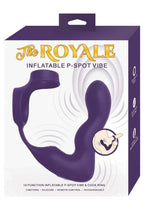 Load image into Gallery viewer, The Royal Inflatable Rechargeable P-Spot Prostate Stimulator - Purple
