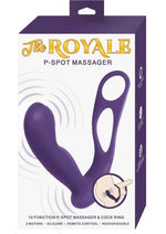 Load image into Gallery viewer, The Royal P-Spot Massager Rechargeable Silicone Prostate Stimulator - Purple
