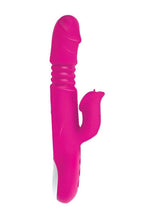 Load image into Gallery viewer, The Royal Passion Heat Rechargeable Silicone Warming Rabbit Vibrator - Pink
