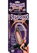 Load image into Gallery viewer, The Super Sizer Pump Penis Pump - Clear - 7in
