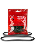 Load image into Gallery viewer, The Xplay Wrap Ring Silicone Slim - Black - 12in - 2 Pack
