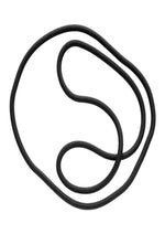 Load image into Gallery viewer, The Xplay Wrap Ring Silicone Slim - Black - 18in - 2 Pack
