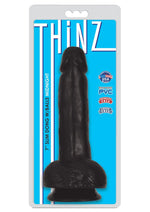 Load image into Gallery viewer, Thinz Slim Dong with Balls - Black - 7in
