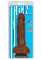 Load image into Gallery viewer, Thinz Slim Dong with Balls - Chocolate - 7in
