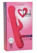 Load image into Gallery viewer, Throb Flutter Silicone Rechargeable Vibrator - Pink

