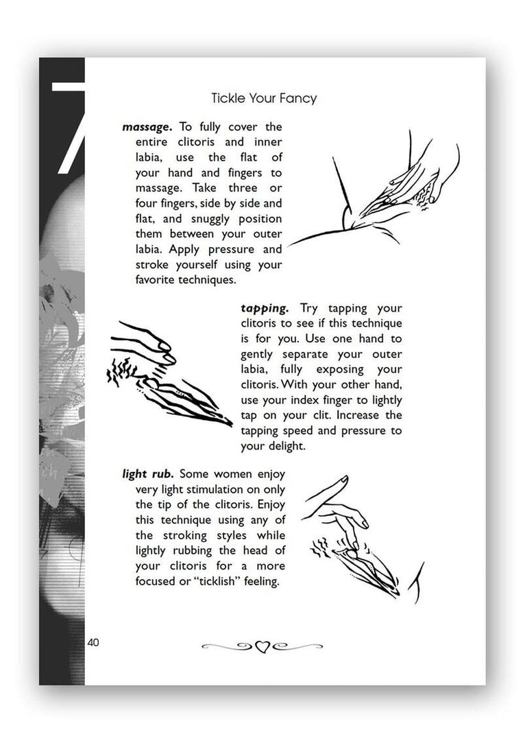 Tickle Your Fancy Womans Guide to Sexual Self Pleasure Book By Dr. Sadie Allison
