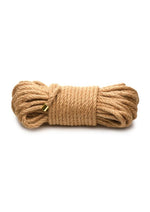 Load image into Gallery viewer, Tied Up Ultra Premium Braided Jute Rope - Brown - 50ft