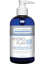 Load image into Gallery viewer, Titanmen Hydro Play Water Based Glide Lubricant - 8oz
