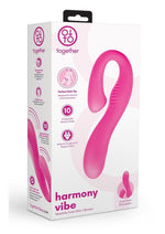 Load image into Gallery viewer, Together Toys Harmony Vibe Rechargeable Silicone Vibrator - Pink
