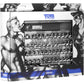 Tom Of Finland Gun Metal Leash - Gray/Metal