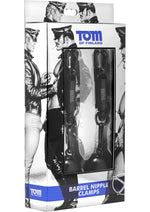 Load image into Gallery viewer, Tom Of Finland Nipple Barrel Clamps - Black
