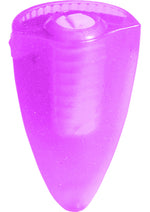 Load image into Gallery viewer, Tongue Teaser Silicone Oral Vibrator - Purple