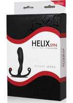 Load image into Gallery viewer, Trident Series Helix Syn Male G-Spot Stimulator - Black