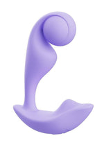 Load image into Gallery viewer, Trill Wearable Single Ball Rechargeable Silicone Dual Vibrator - Lavender/Purple
