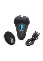 Load image into Gallery viewer, Trinity Men 10x Silicone Cock and Ball Ring with Taint Stim and Remote Control
