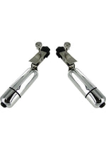 Load image into Gallery viewer, Trinity Men Nipple Clamps with Bullets - Gray
