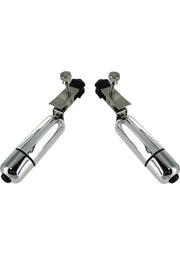 Trinity Men Nipple Clamps with Bullets - Gray