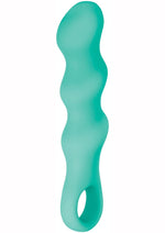 Load image into Gallery viewer, Triple Teaser Silicone Rechargeable Triple Motor Vibrator - Aqua/Teal
