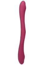 Load image into Gallery viewer, Tryst Duet Rechargeable Silicone Double End Vibrator with Remote Control - Pink
