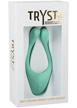 Load image into Gallery viewer, Tryst V2 Bendable Silicone Massage with Remote Control - Mint
