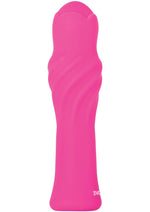 Load image into Gallery viewer, Twist and Shout Silicone Rechargeable Vibrator - Pink
