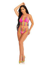 Load image into Gallery viewer, Twist Net Tank Top and Boy Shorts Ombre
