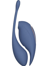 Load image into Gallery viewer, Twitch 2 Silicone Rechargeable Suction and Flapping Vibrator with Remote Control Egg
