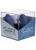 Load image into Gallery viewer, Twitch 3 Silicone Rechargeable Suction and Tongue Vibrator - Blue/Grey
