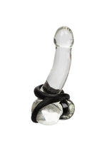 Load image into Gallery viewer, Ultra-Soft Crazy 8 Dual Silicone Cock Ring
