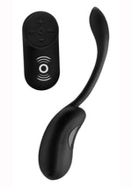 Load image into Gallery viewer, Under Control Rechargeable Silicone Vibrating Pod with Remote Control - Black
