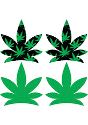 Up In Smoke Leaves - Green