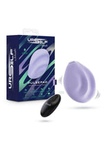 Load image into Gallery viewer, Urself Pulse Pad Rechargeable Silicone Grinder with Remote - Lavender/Purple
