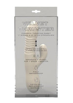 Load image into Gallery viewer, Velvet Gogo All-In-1 Thruster Rechargeable Silicone Dildo - Vanilla
