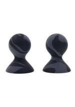 Load image into Gallery viewer, Velvet Noir Silicone Nipple Suckers - Black