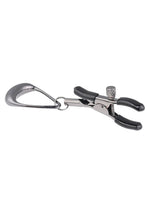 Load image into Gallery viewer, Velvet Noir Tuggable Nipple Clamps
