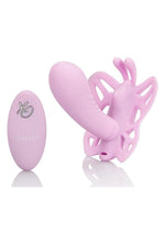 Load image into Gallery viewer, Venus Butterfly Venus G Silicone Rechargeable Strap-On with Remote Control - Pink
